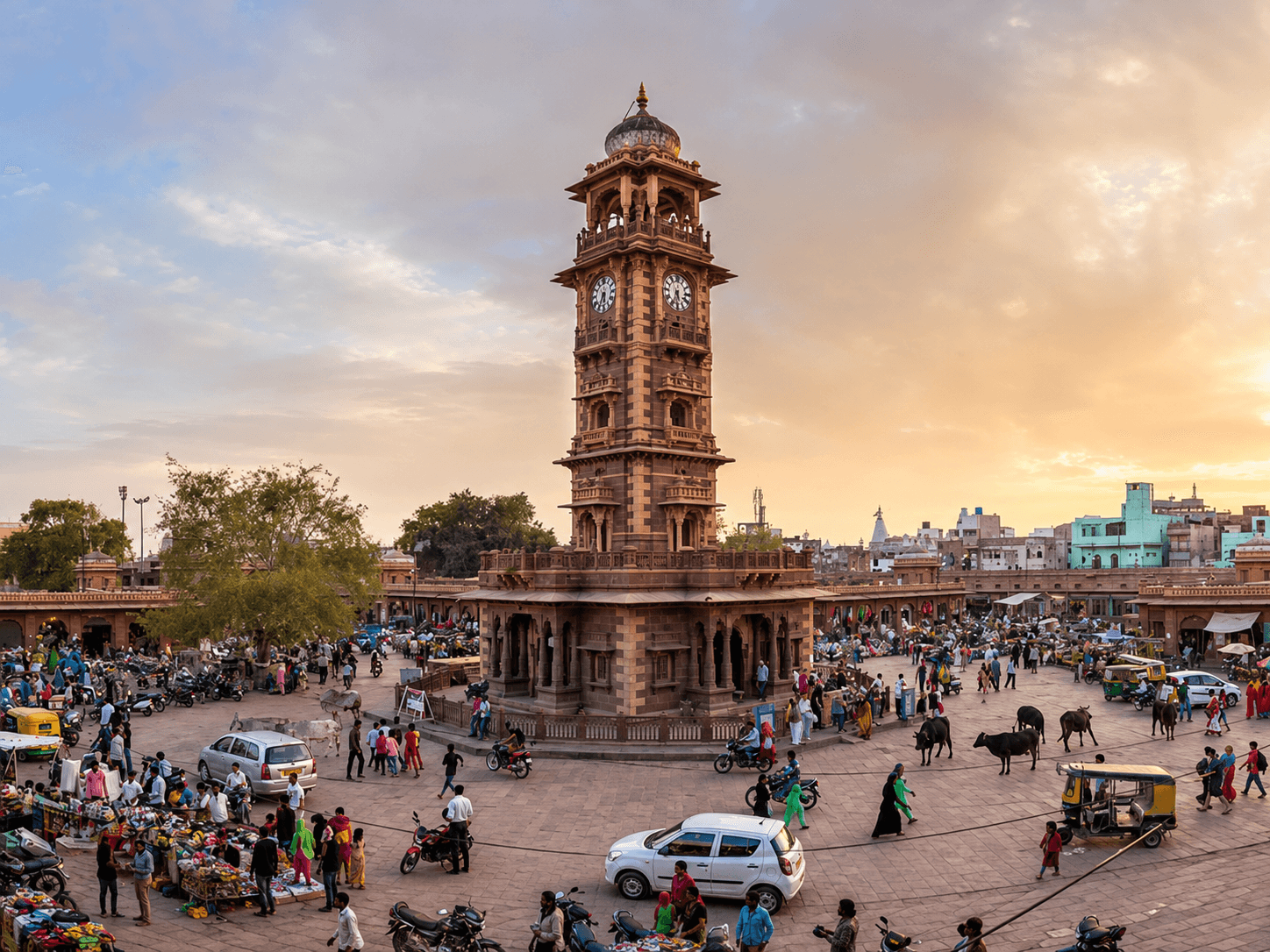 Clock Tower & Sardar Market — Jodhpur